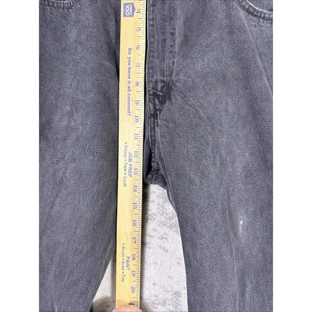 Levis 505 Jeans Mens Size 38x36 Black Straight Y2k VTG Americana Classic